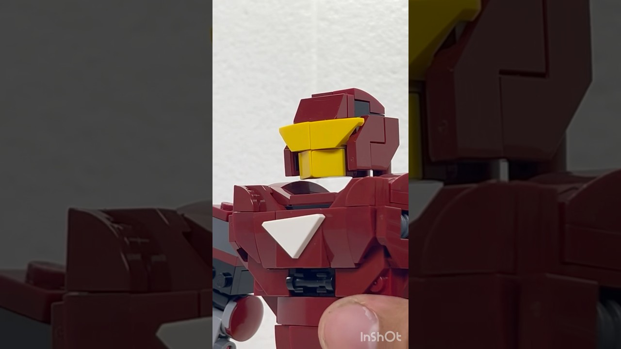LEGO IRON MAN  Mech Moc Mark 6 TUTORIAL #legomecha #lego #legomech #legomechs