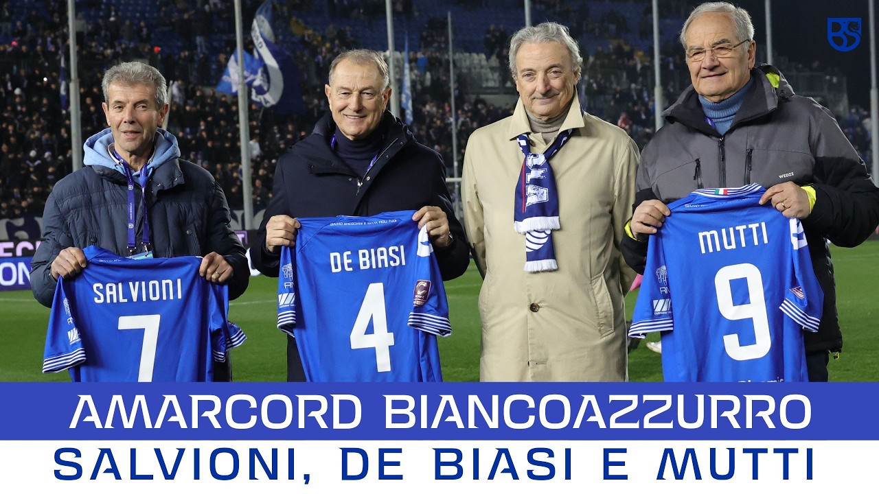 AMARCORD BIANCOAZZURRO: De Biasi, Mutti e Salvioni