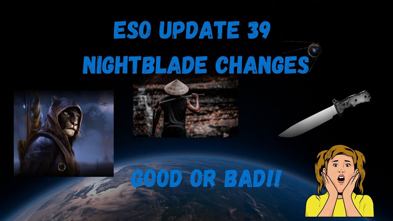 ESO NIGHTBLADES CHANGES FOR UPDATE 39.