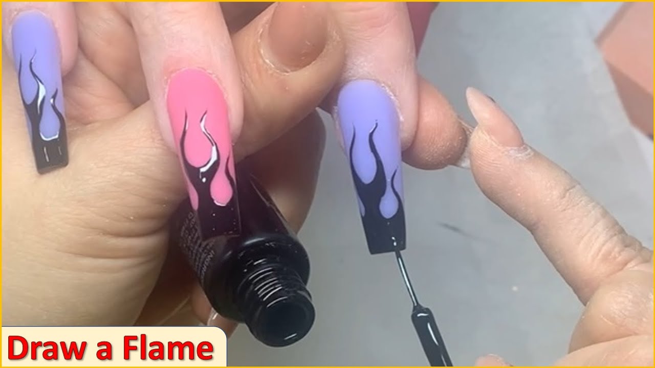 Cách vẽ lửa nhanh, đơn giản | Tammy Le