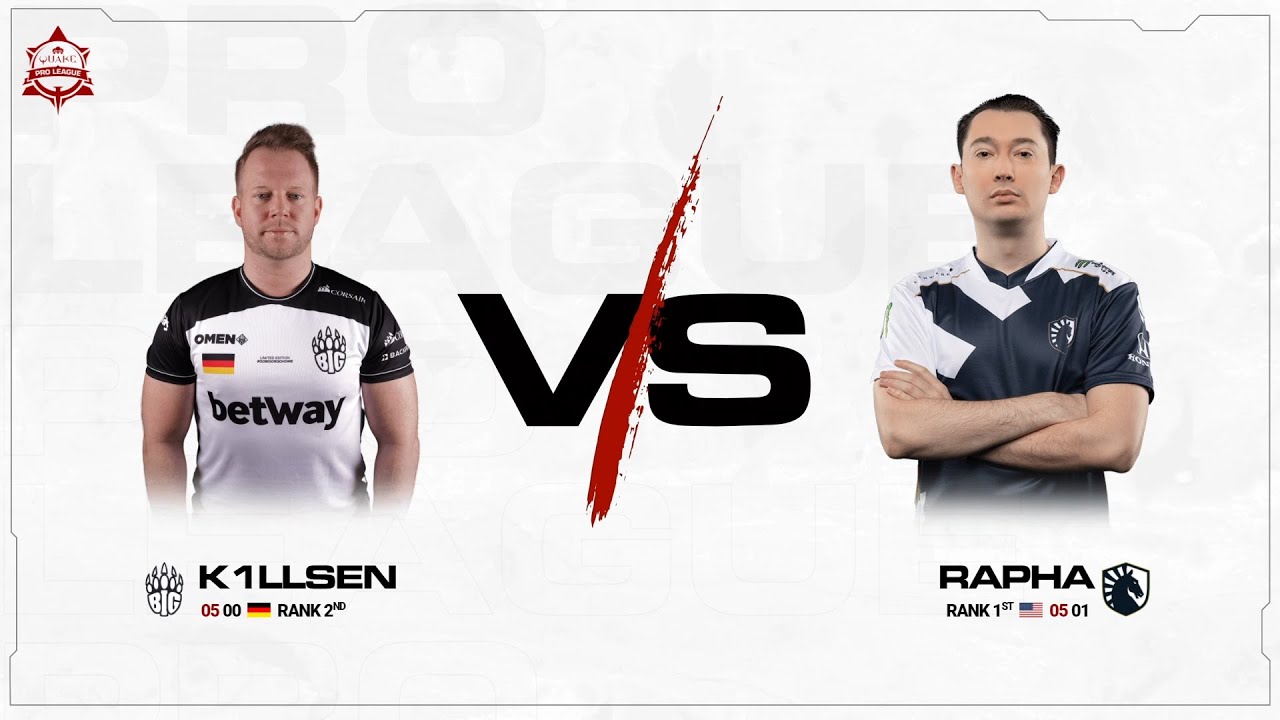 k1llsen vs rapha - Quake Pro League - Week 7