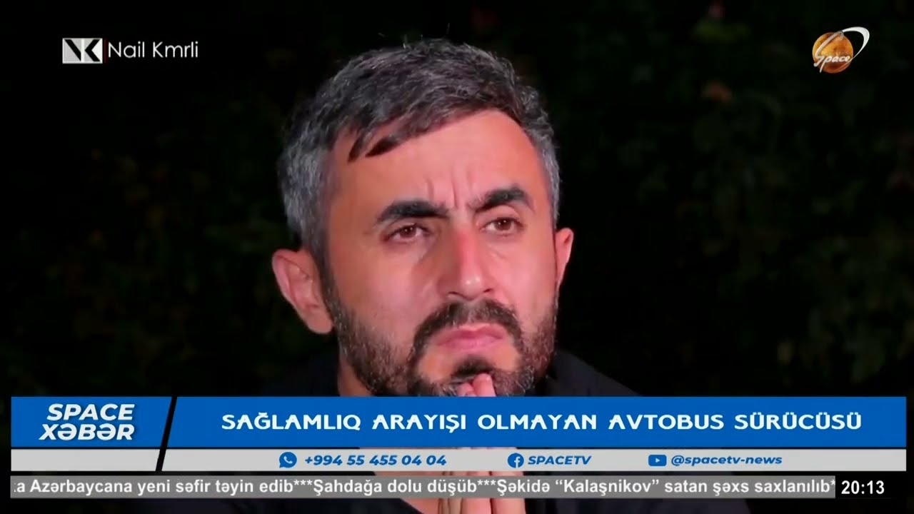 Sağlamlıq arayışı olmayan avtobus sürücüsü