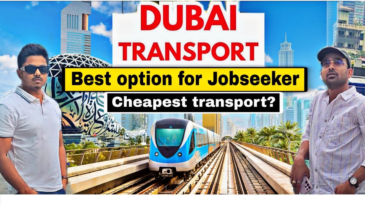 Dubai cheapest transportation  | Dubai metro, bus, taxi, 