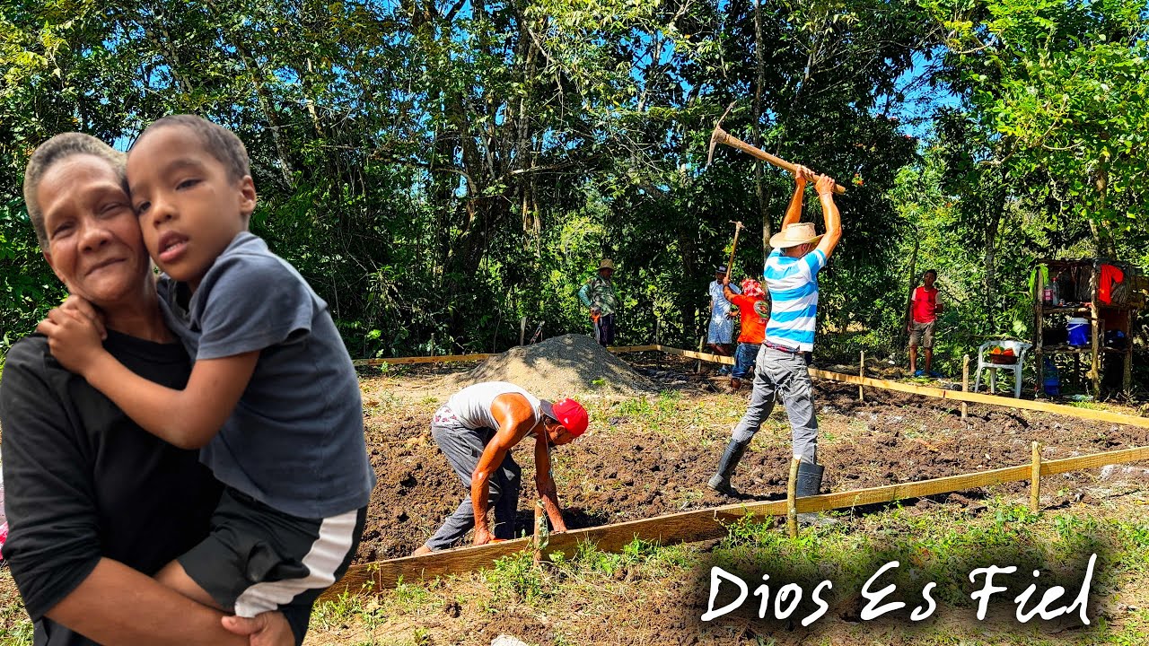 Dios Es Fiel Ya Empezamos La CASA De Maritza.El Monte Sina&iacute;.El Reportero Del campo 