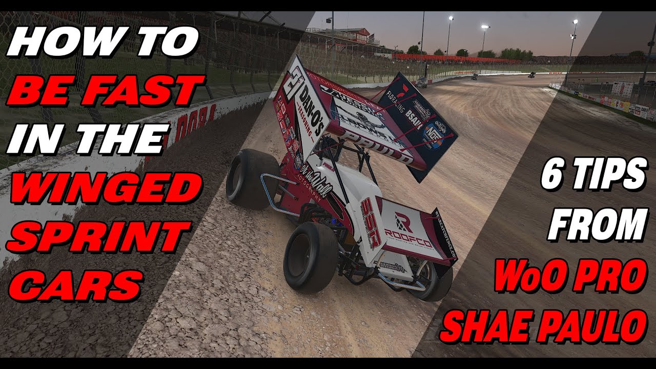 How to Be Fast in the Winged Sprint Cars; 6 Tips From World of Outlaws Pro Shae Paulo