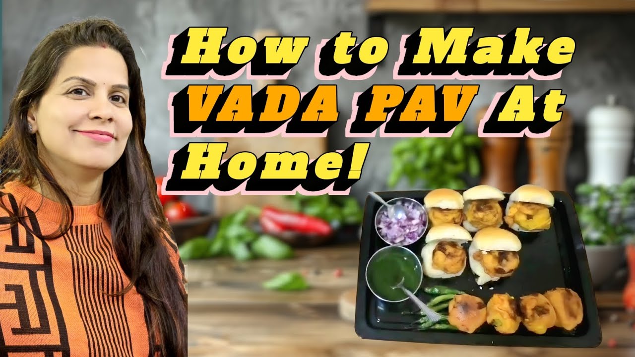 Homemade VADA PAV Very Tasty! 😋