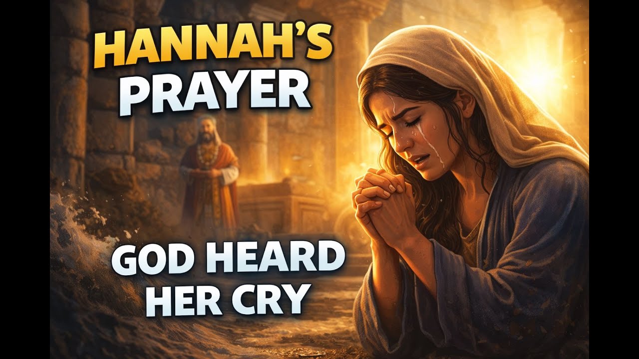 Hannah’s Prayer | A Powerful Bible Story of Faith, Persistence & God’s Answer (1 Samuel 1)
