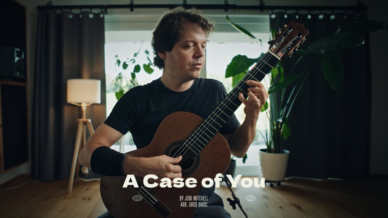 A Case of You - Joni Mitchell – Solo Classical Guitar Arrangement
