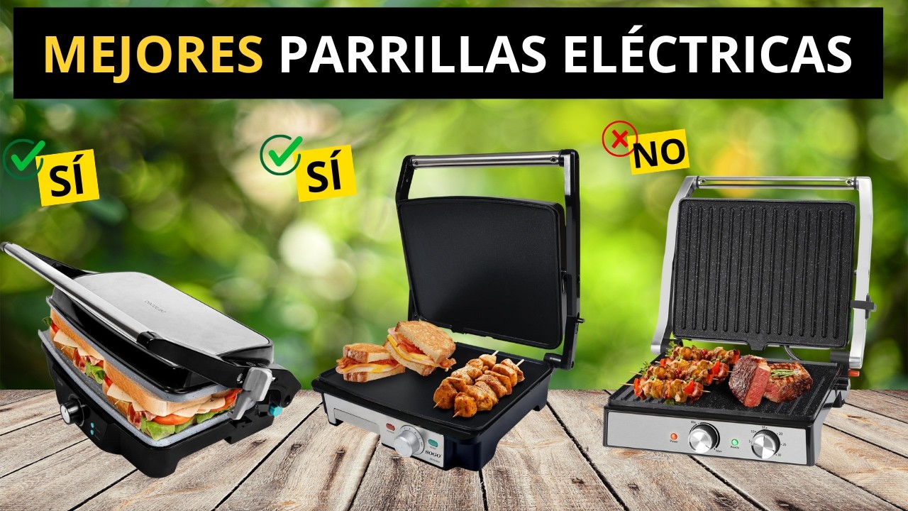 LAS 5 MEJORES PARRILLAS ELÉCTRICAS Para Casa en 2025 | Calidad / Precio