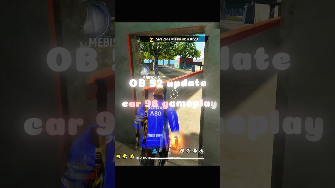 🗿free fire OB 52 update car 98 gameplay 13 kill BR gameplay#freefire #freefireconta #edit 🗿