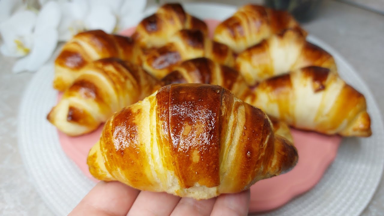 АРОМАТ СТОИТ НА ВЕСЬ ДОМ!🔥А-ЛЯ  КРУАССАНЫ,КАК В КОФЕЙНЕ!👍