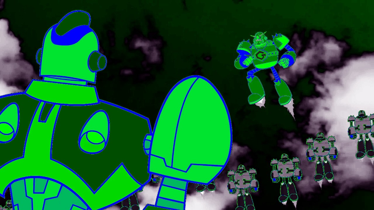 Okay, Titan Robots let blast him💥💥 (Powered by: Gamavision Csupo Effects)
