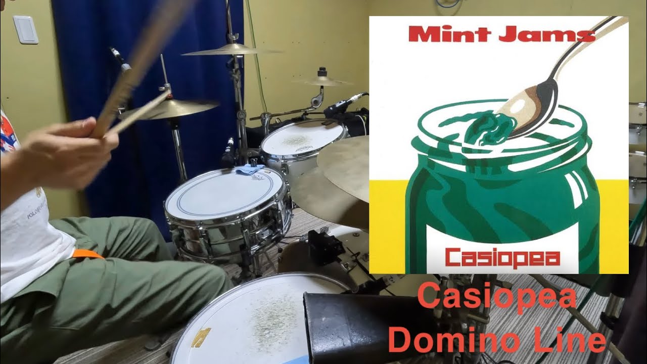 Casiopea - Domino Line (Mint Jams ver.) Drum cover