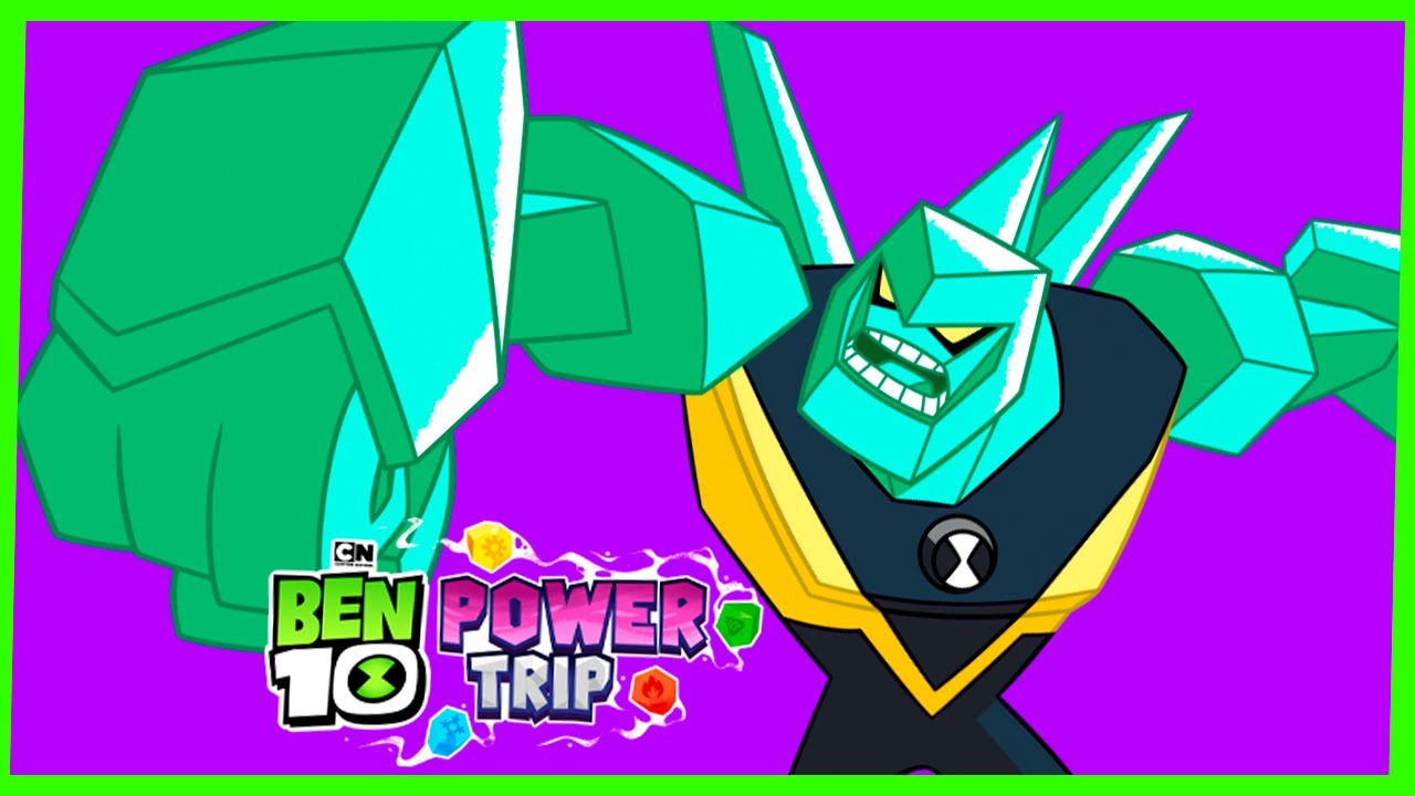 BEN 10 POWER TRIP #24 COLETANDO DIAMANTES COM O DIAMANTE Gameplay PS4 Português