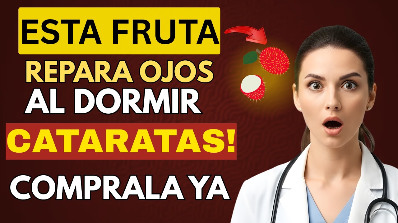 Médico explica: la mejor fruta para comer antes de acostarse y tener ojos sanos