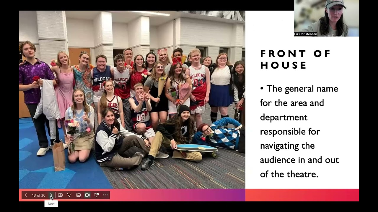 Theatrical Terms for Tech Theatre