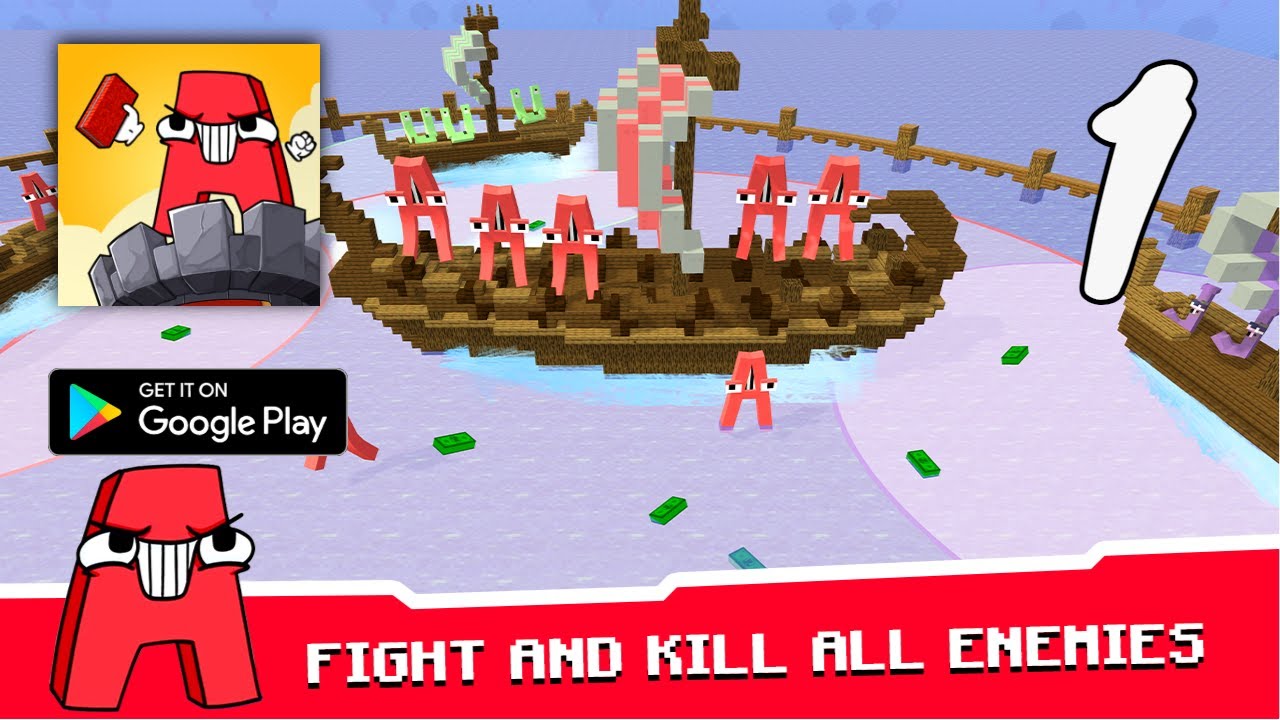 Outdo IO: Alphabet Letter Gameplay Walkthrough Part 1 - Level 1 ~ 7 (Android)
