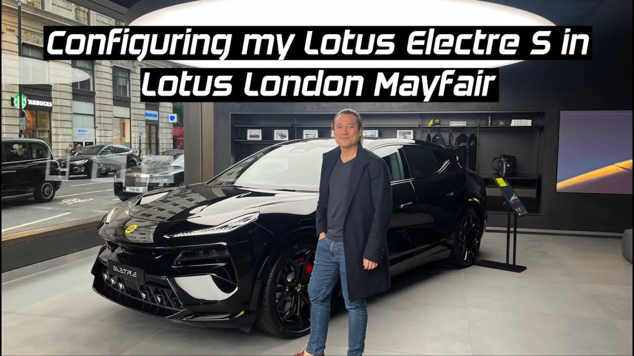 Configuring my Lotus Eletre S at The New Lotus London Showroom | EvoMalaysia.com