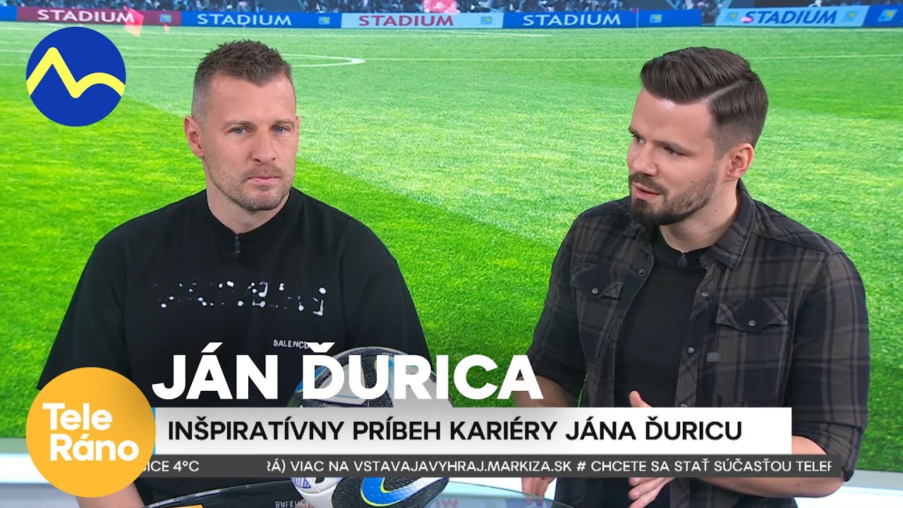 Ján Ďurica - úspešnú kariéru si vydrel | Teleráno