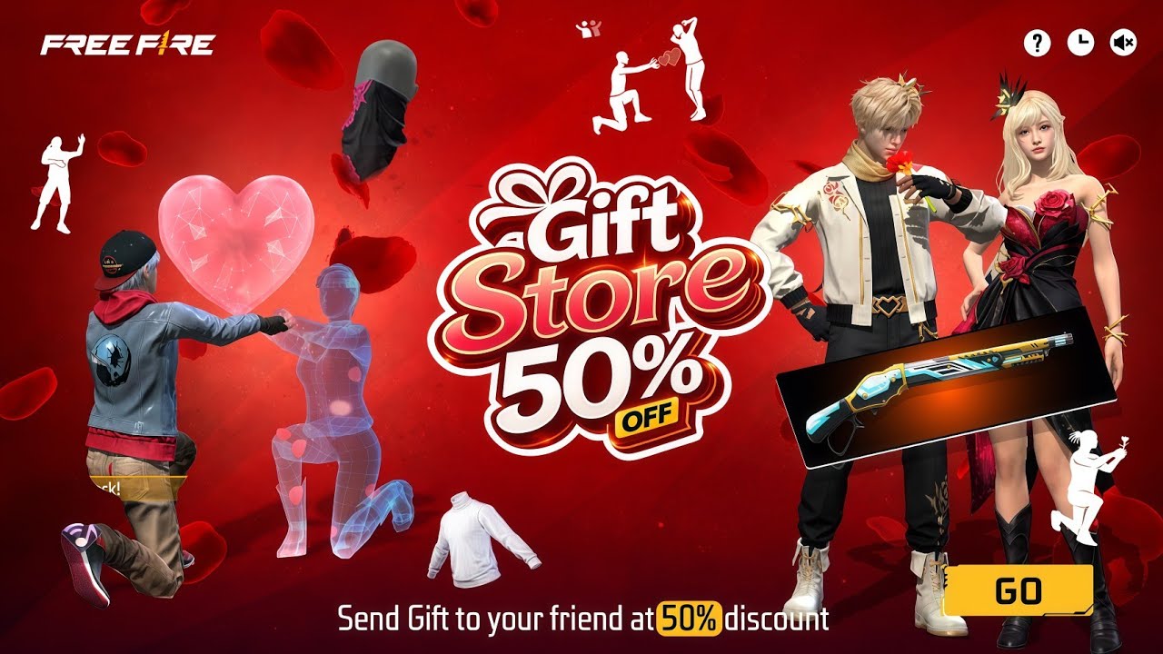 Gift Store 50% Discount Event ফাইনালি আসছে💥🤯| New Event Free Fire Bangladesh server | FF New Event