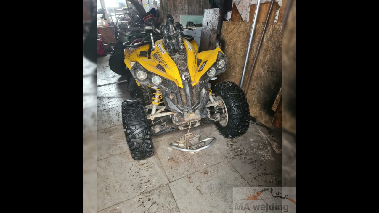 Home made Can Am Renegade front bumper