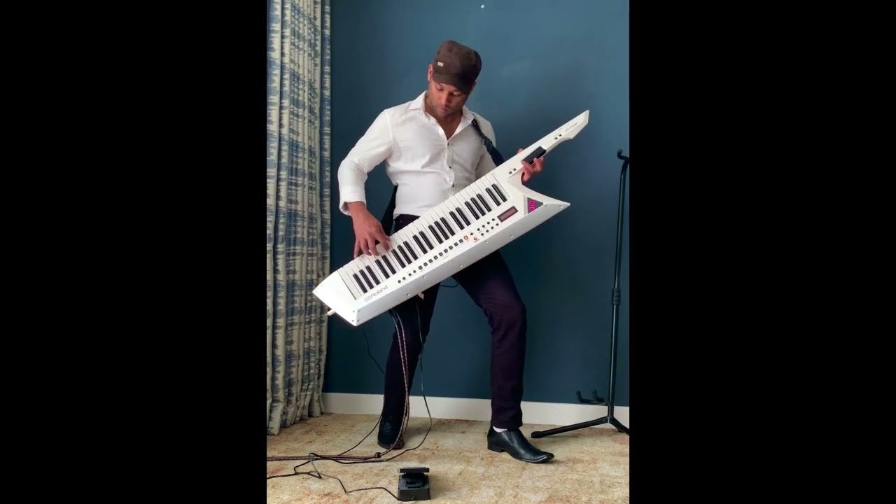 Beat it - Michael Jackson, Eddie's guitar solo - Keytar version