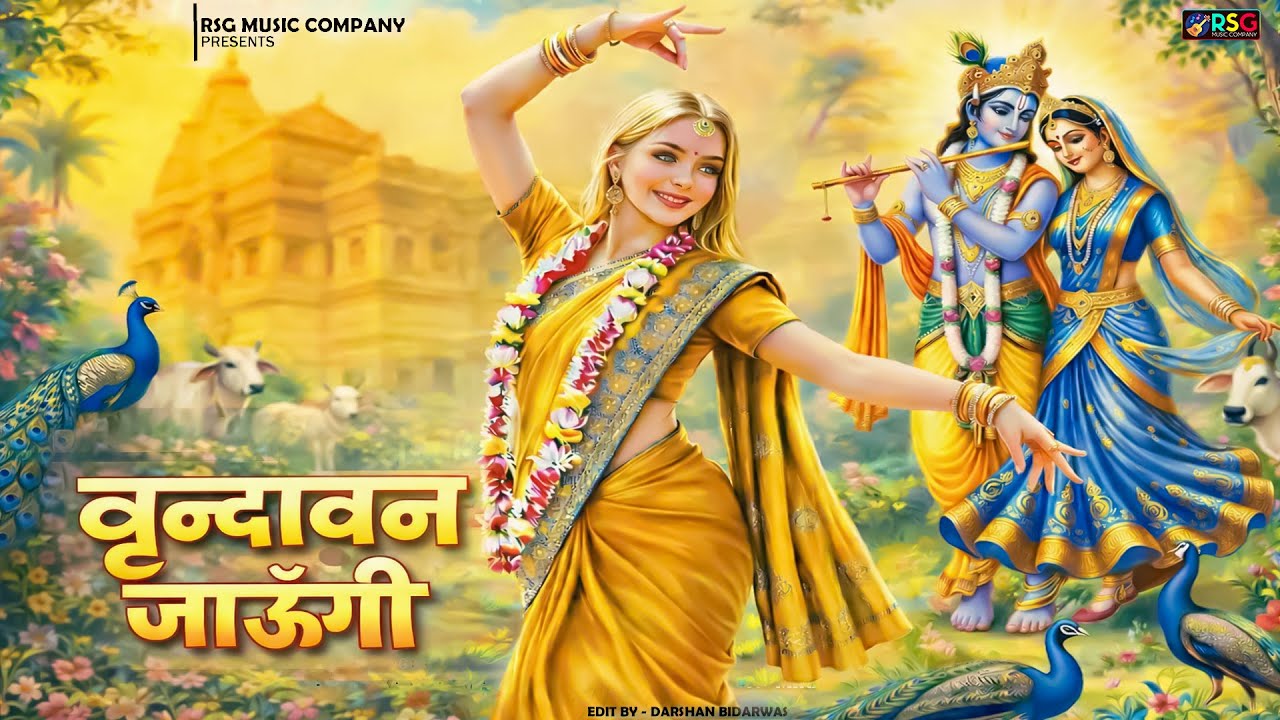 Vrindavan Jaungi | वृन्दावन जाउंगी | मेरे उठे विरह में पीर | Krishna Bhajan 2026 | Vrindavan Bhajan