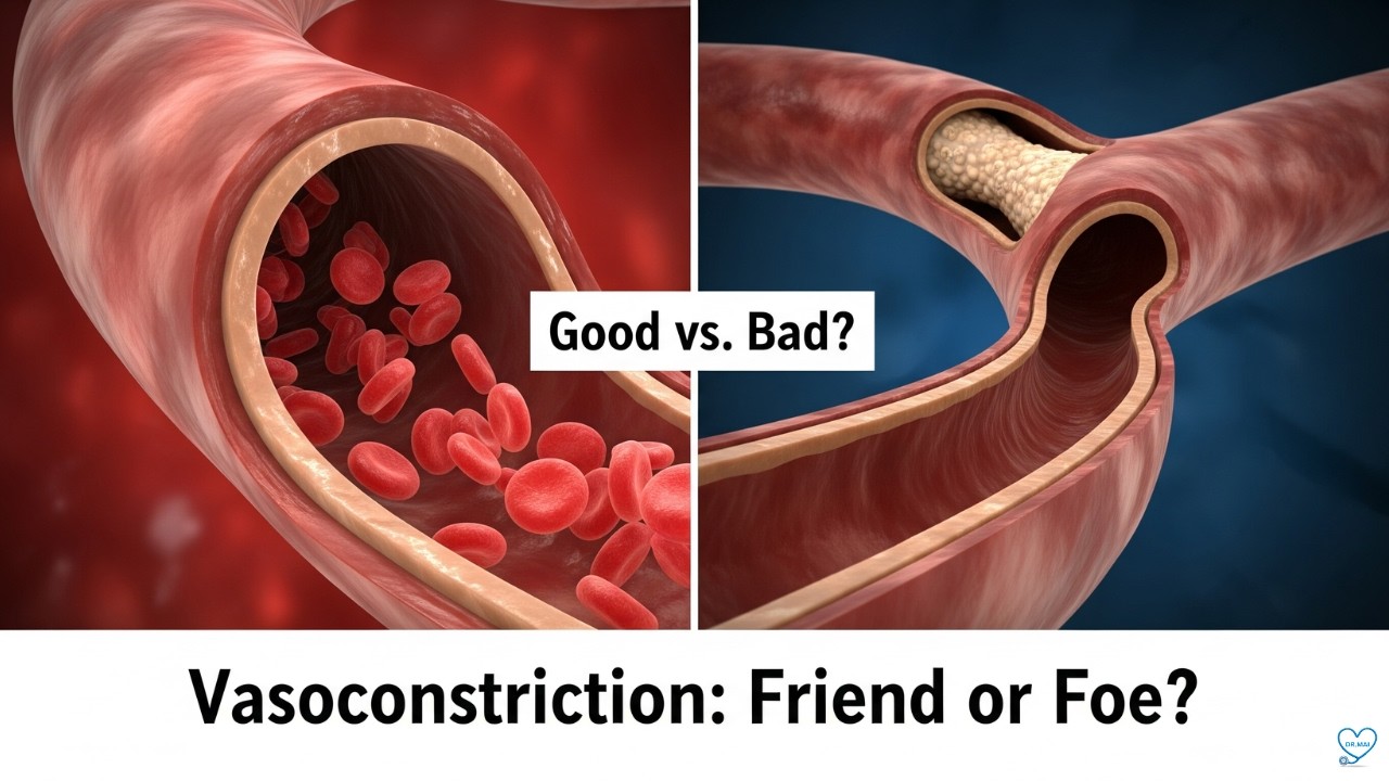 Vasoconstriction Explained: When It Helps & When It Harms Your Health