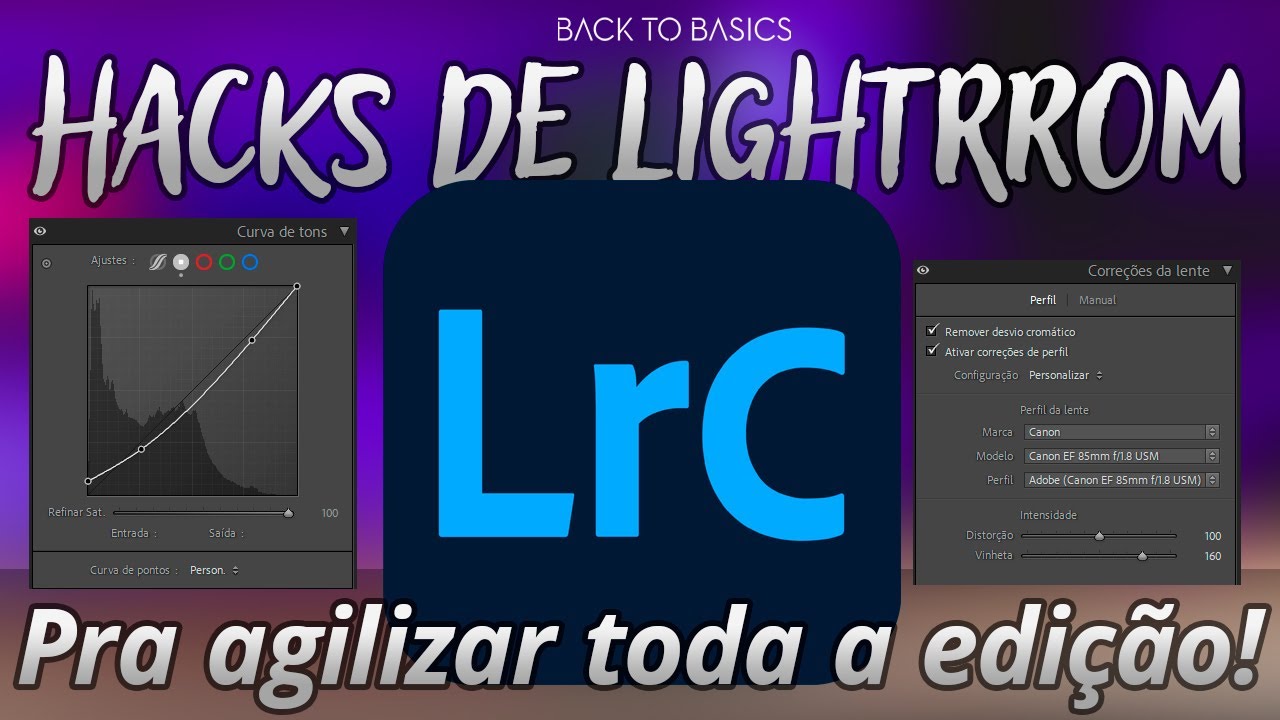 Dicas de Lightroom Classic Para Diminuir e Tempo de Edição