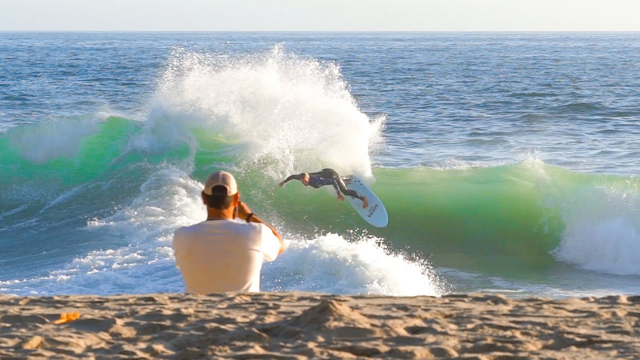SKIMBOARDING WEIRD WAVES WITH THE WORLD CHAMP (BLAIR CONKLIN)