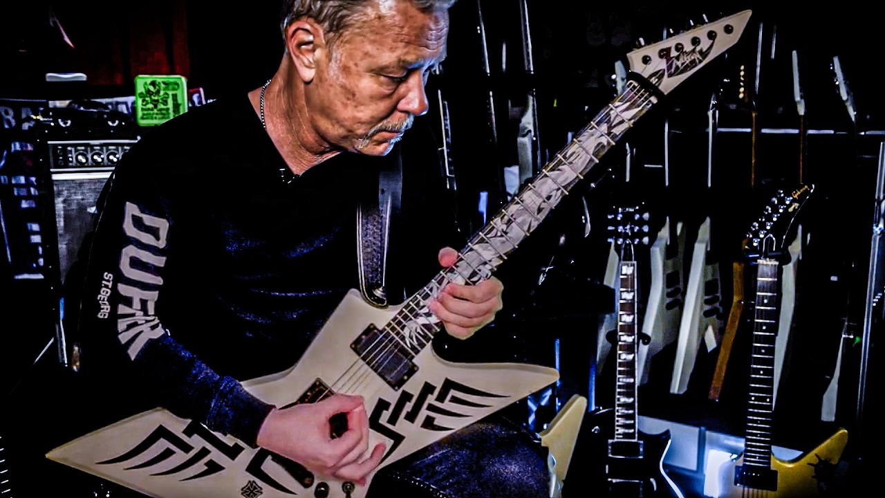 James Hetfield Play Hotel California Guitar Solo (Fan Made Video Edit not AI)