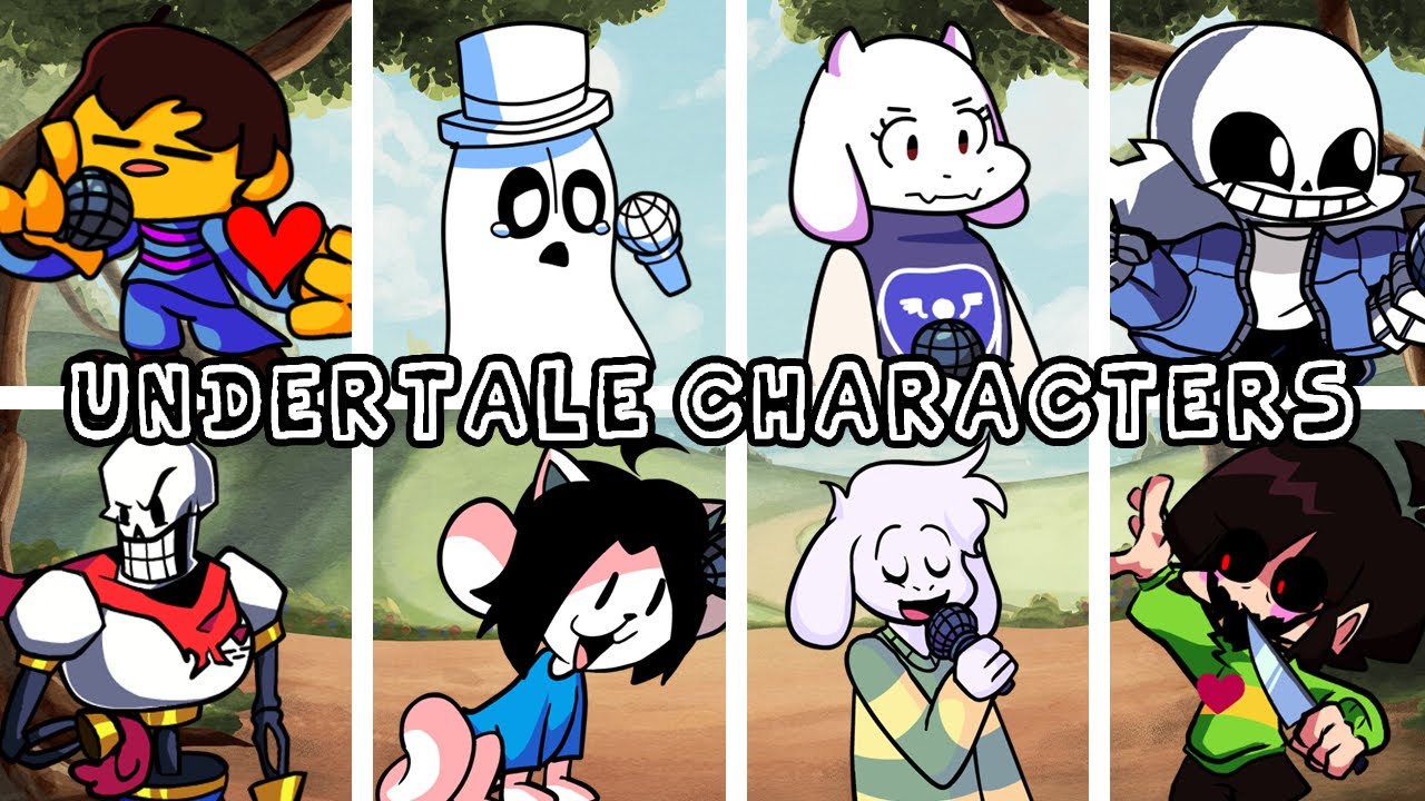 FNF Technicolor Tussle but UNDERTALE Character Sings It