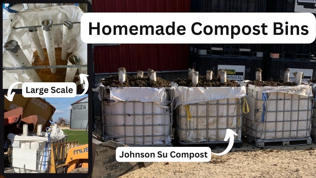 Making Compost: Homemade Johnson Su Compost System