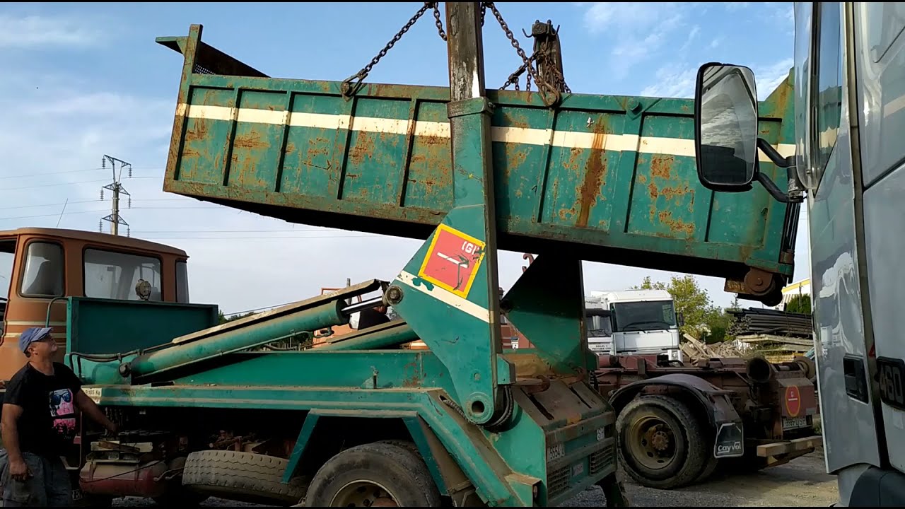 Camión Renault D 17 E con motor Barreiros B 26 - Funcionamiento de la caja - CARM sl