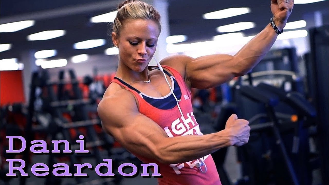 Dani Reardon beautiful girl with huge muscle | hard workout
