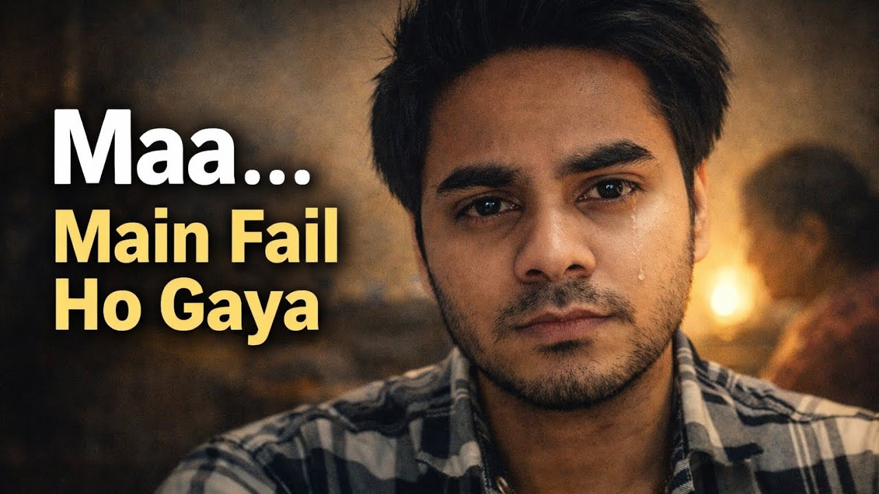 Exam Me Fail Ho Gaya… Ab Maa Ko Kya Bolu? | Emotional Story For Students