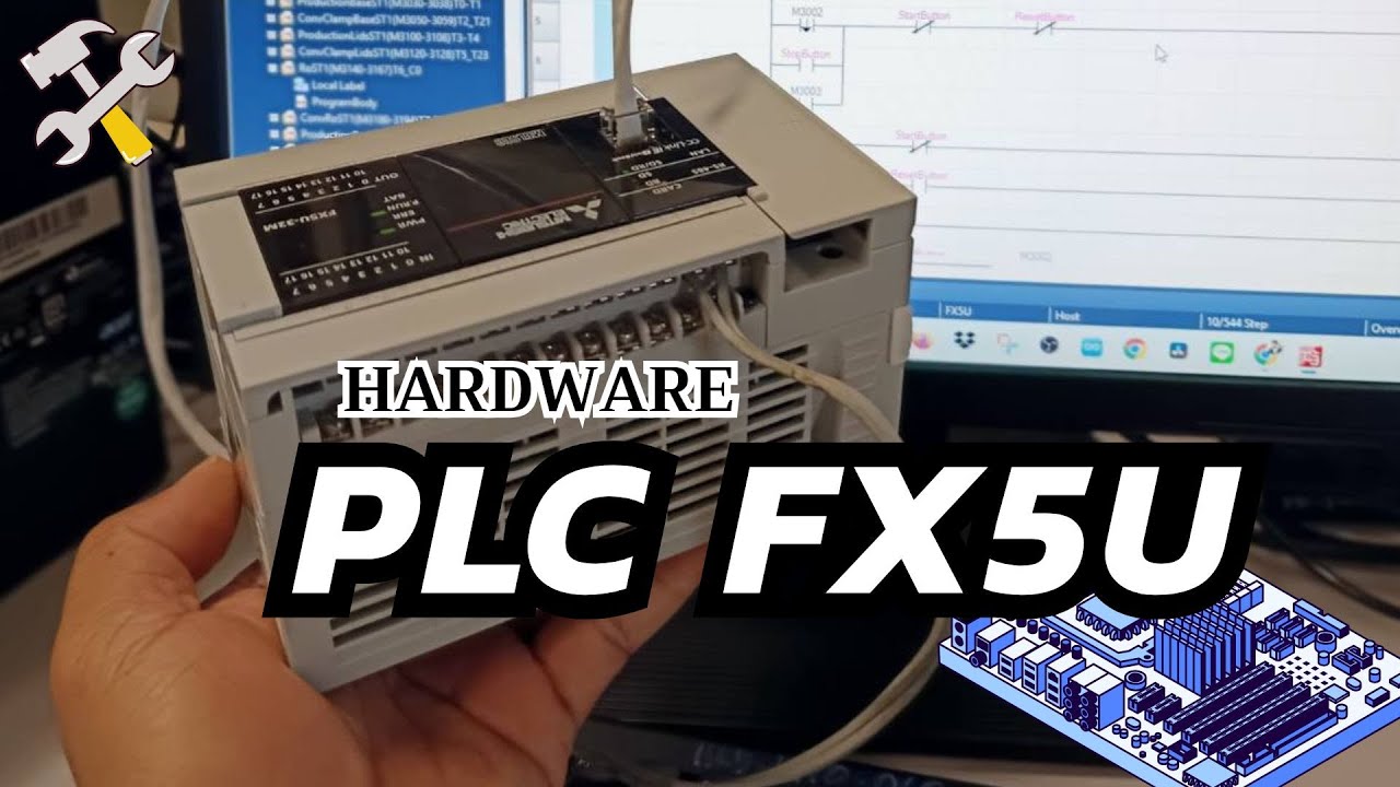 เรียนรู้ฮาร์ดแวร์ของ PLC Mitsubishi FX5U