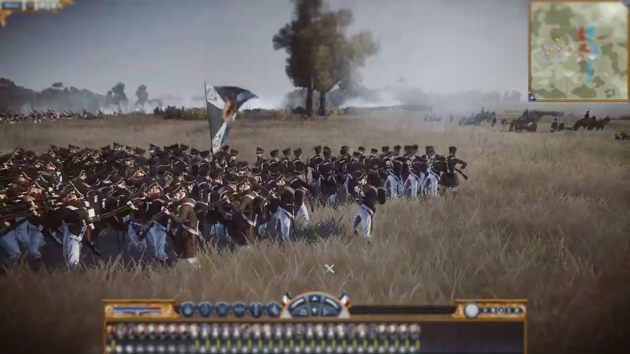 Napoleon Total War MOD , FRA vs RUS 