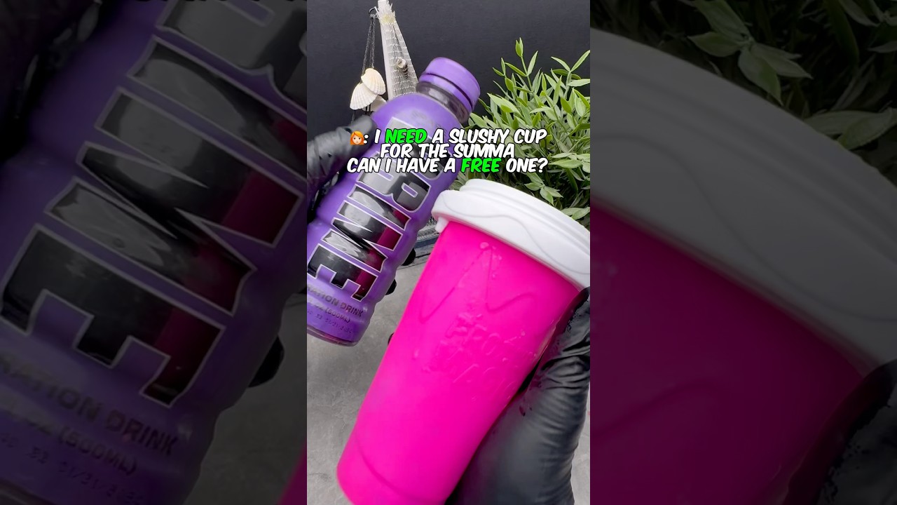 This grape slushy was amazing
