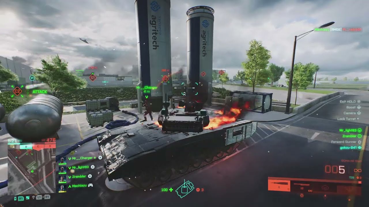 Battlefield 2042: Insane Tank Squad gameplay! 86-0 combined kills