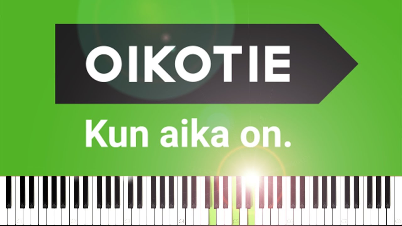 KUN AIKA ON - Piano Tutorial (Seija Simola)