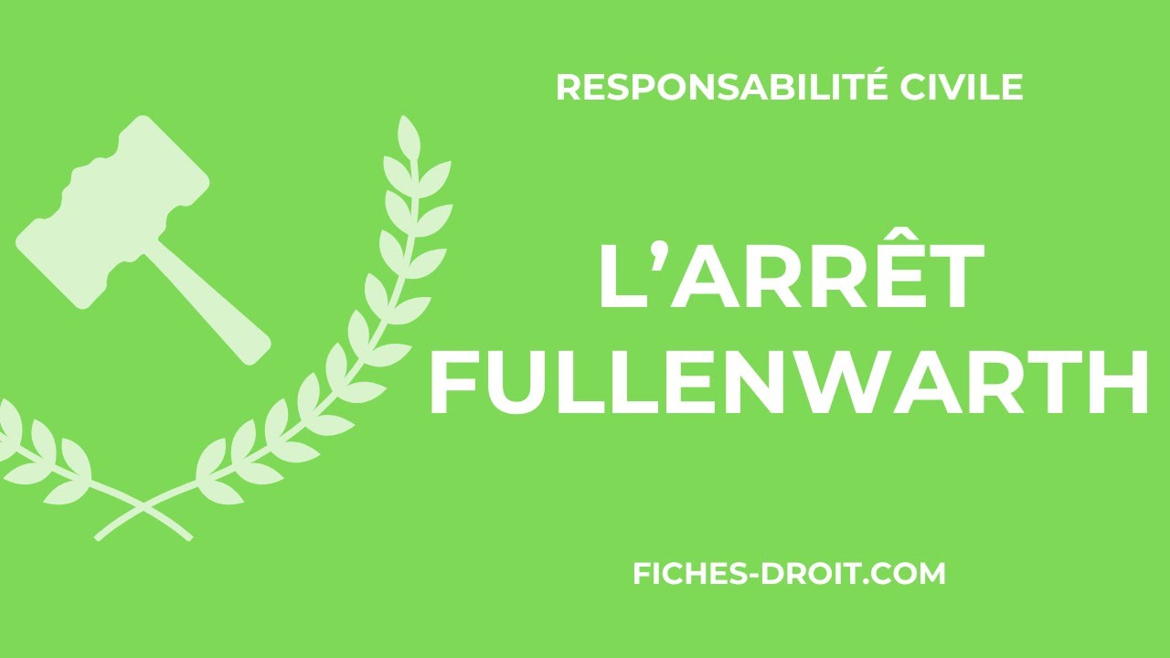 L'arrêt Fullenwarth du 9 mai 1984