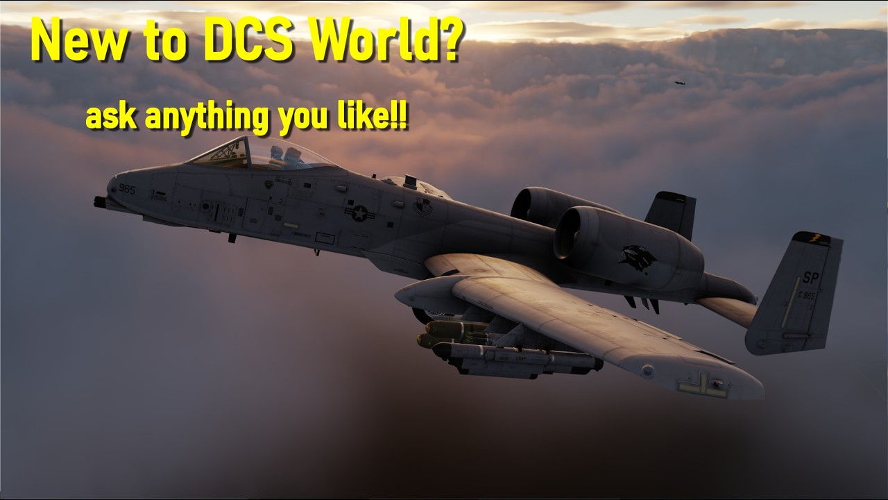 4K Live. New to DCS World??  Ask anything you like!!....  Foothold..PG!!