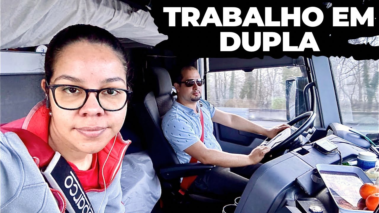 COMO É O TRABALHO COM DOIS MOTORISTAS EM UM CAMINHÃO NA EUROPA