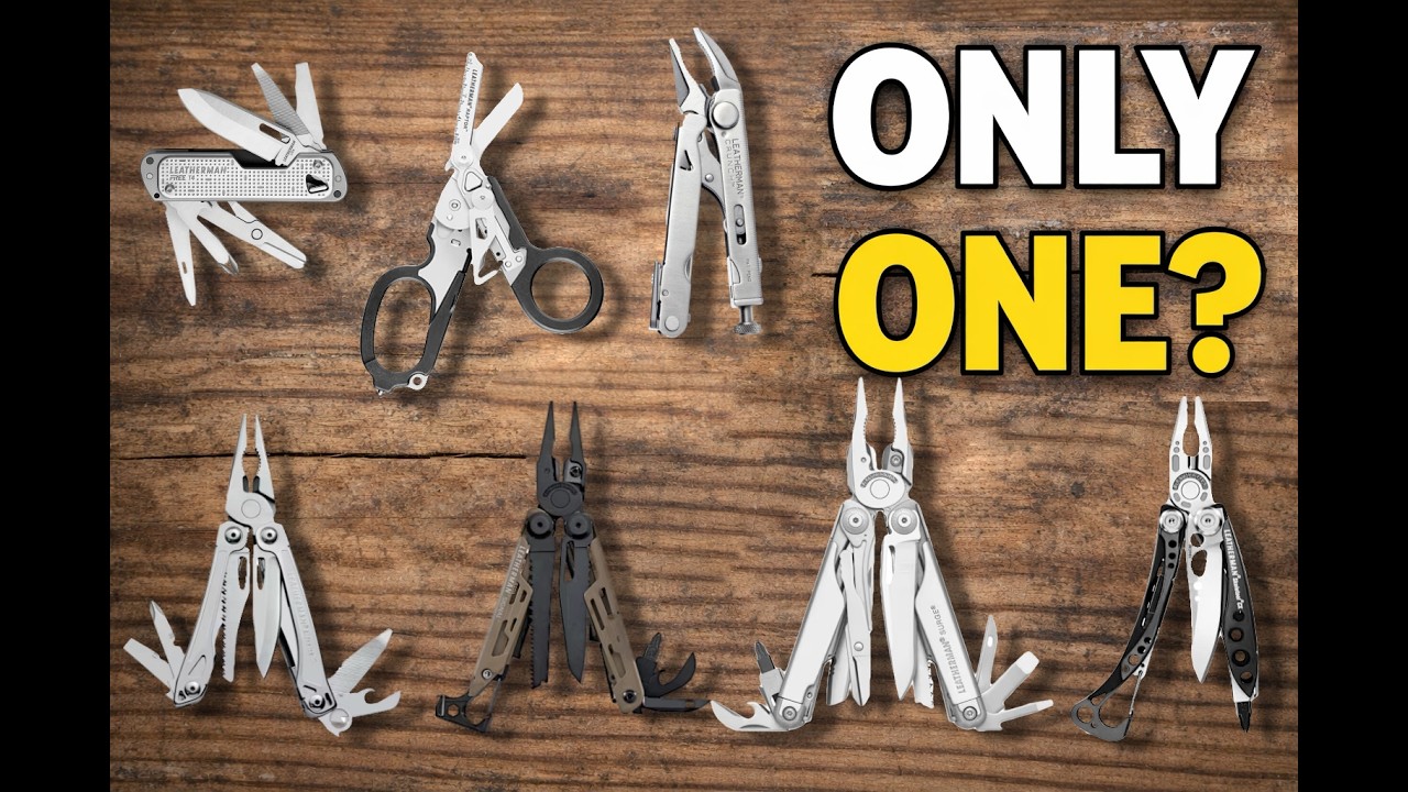 Моя коллекция мультитулов Leatherman: Surge, Signal, Crunch, Raptor, SideKick, Skeletool, Free T4...