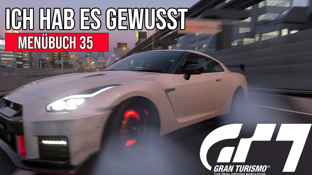 Nissan GT-R😁 - Menü Buch 35 Gran Turismo 7 #58