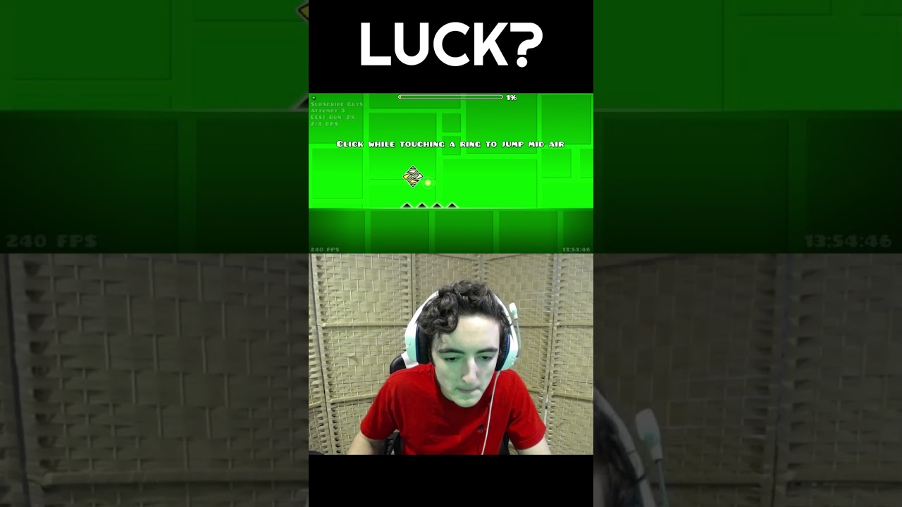 Geometry Dash НЕВОЗМОЖНЫЙ прыжок