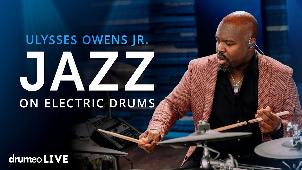 Can You Play Jazz On Electronic Drums? | Ulysses Owens Jr.