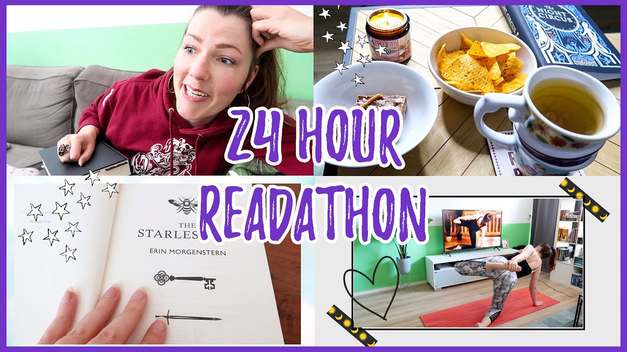 24 HOUR READATHON Vlog: Erin Morgenstern | First Readathon