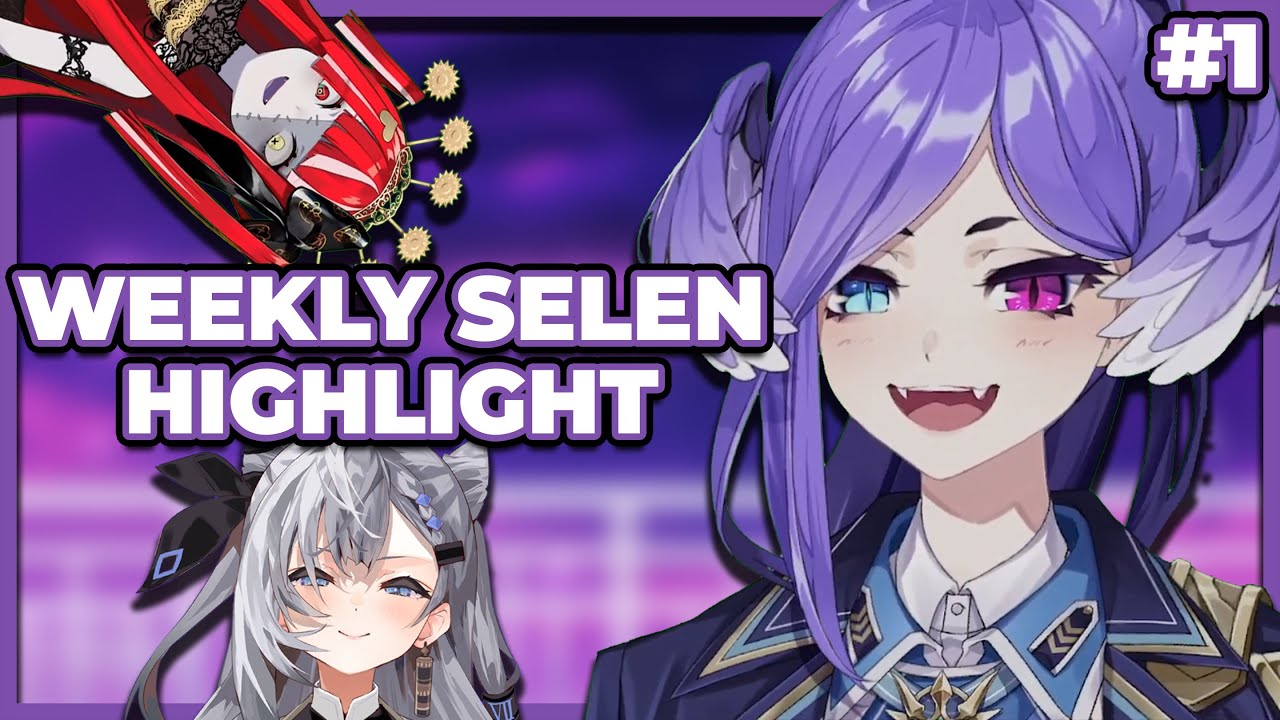 SELEN MOMENTS THAT MAKE YOU LOSE YOUR BRAINCELLS [ NIJISANJI | Selen Tatsuki ]